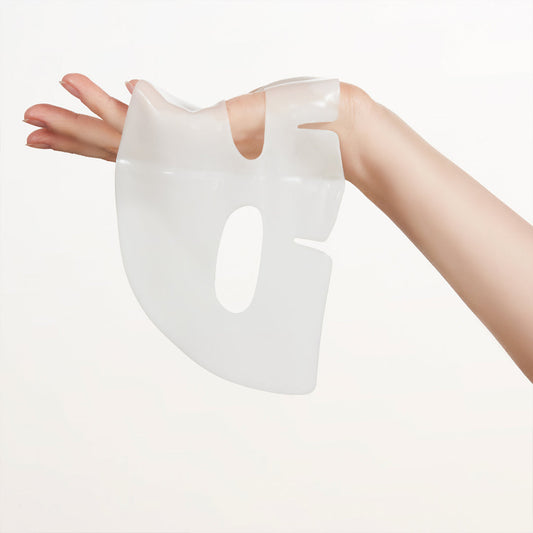 Bio Deep Collagen Firming Mask VINNE's elastic base mask vs. simple hydration for makeup stay.