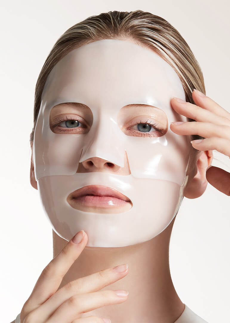 Best K-Beauty Collagen Mask | Bio Deep Overnight Glass Skin Mask - VINNE <+196.57% Hydration Boost>