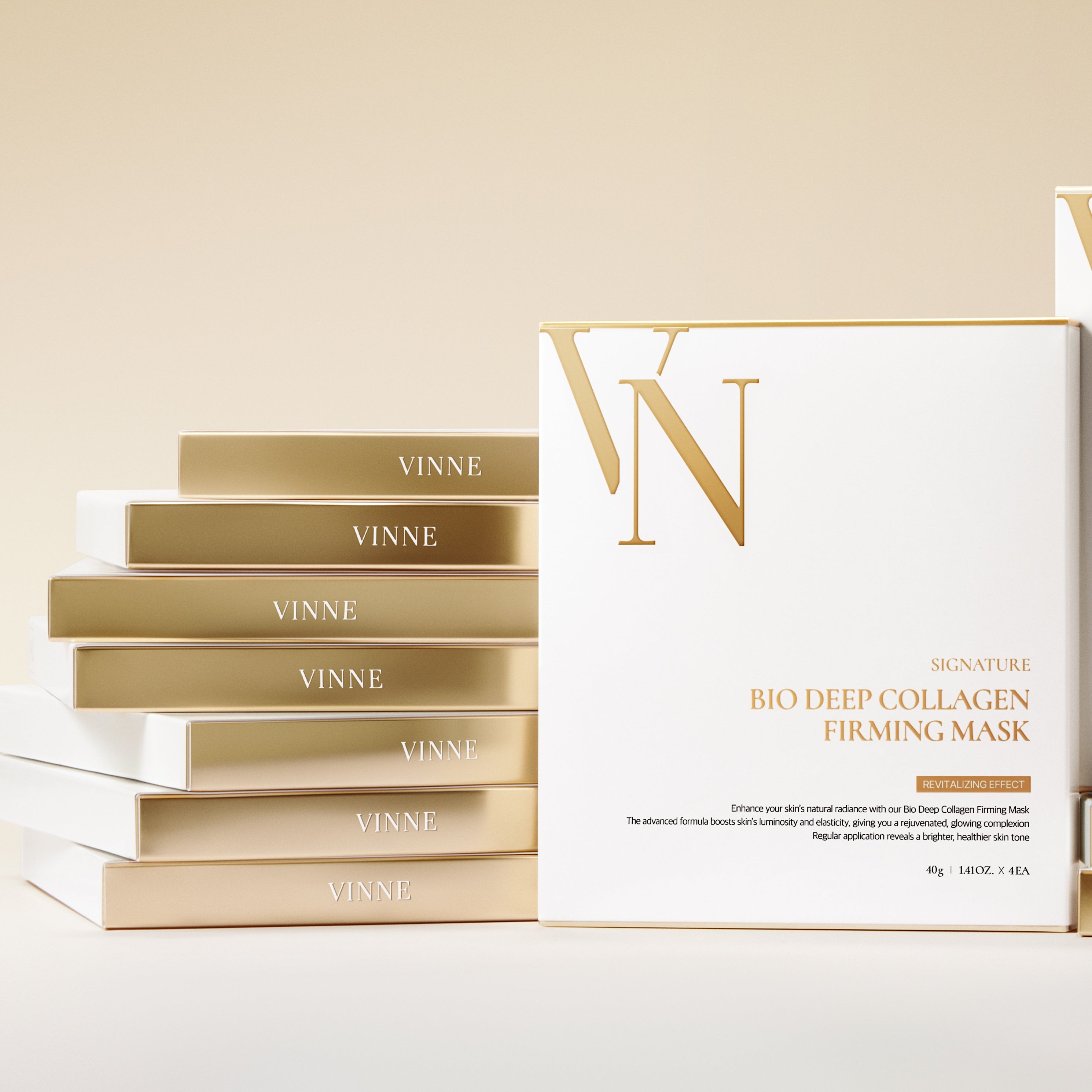 VINNE BIO DEEP COLLAGEN FIRMING 3個セット VINNE BIO DEEP COLLAGEN FIRMING 3個セット Best Collagen Mask for