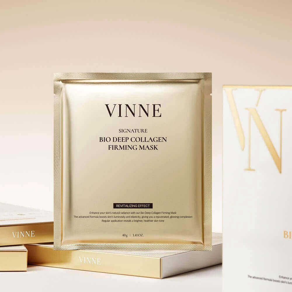 Vinne Collagen Mask with Ultra-Low Molecular Collagen for Youthful Vinne Collagen Mask with Ultra-Low Molecular Collagen for Youthful